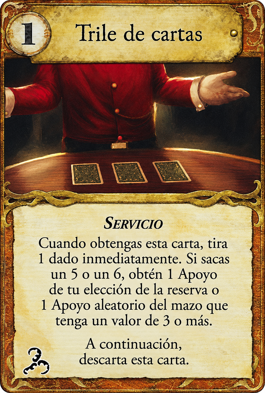 Trile de cartas