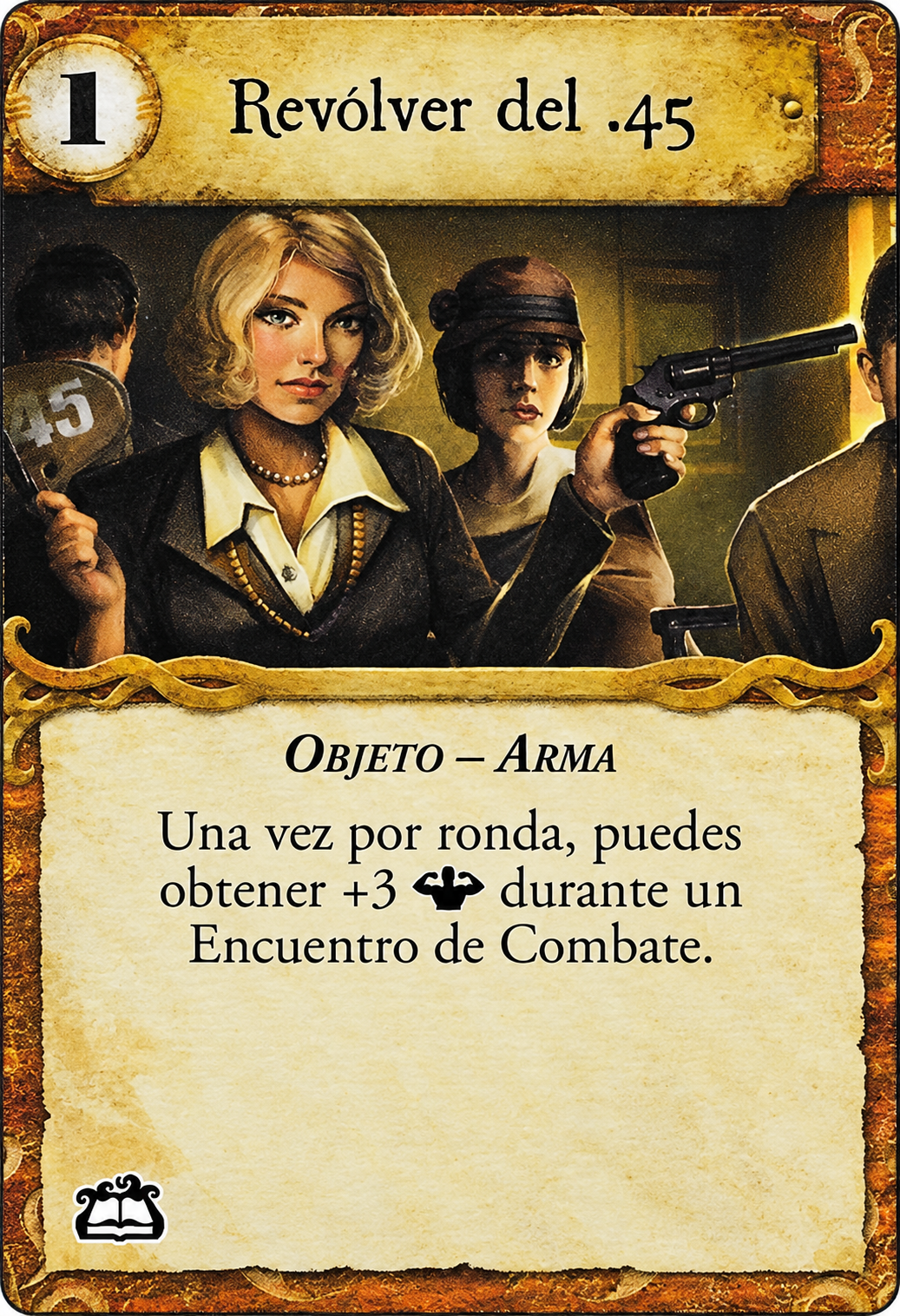 Revolver del .45