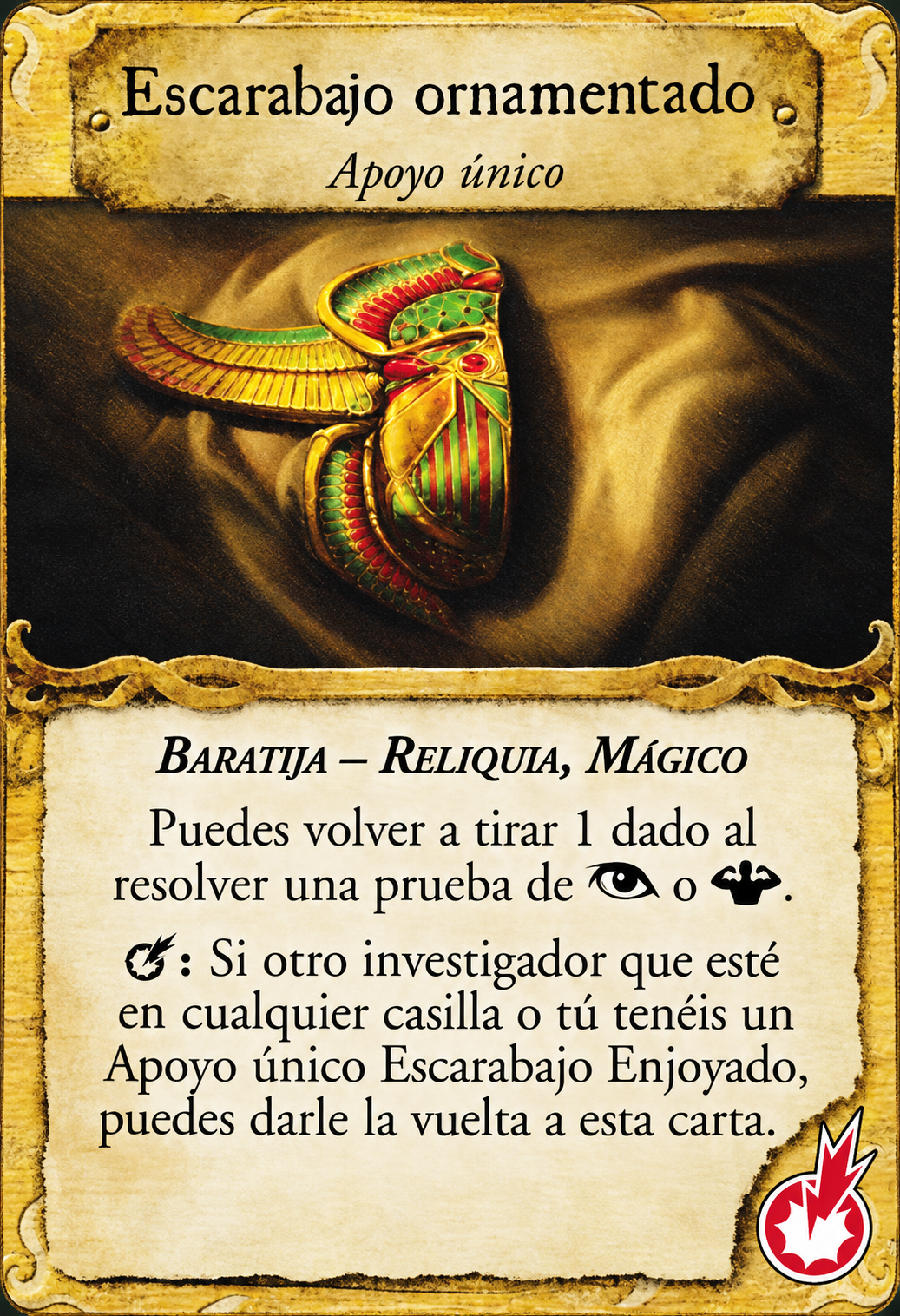 Escarabajo ornamentado