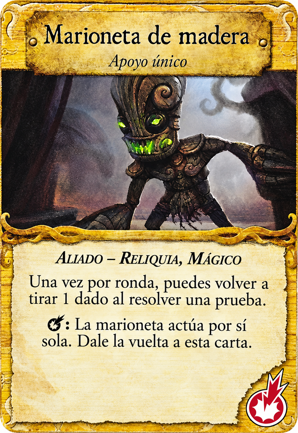 Marioneta de madera