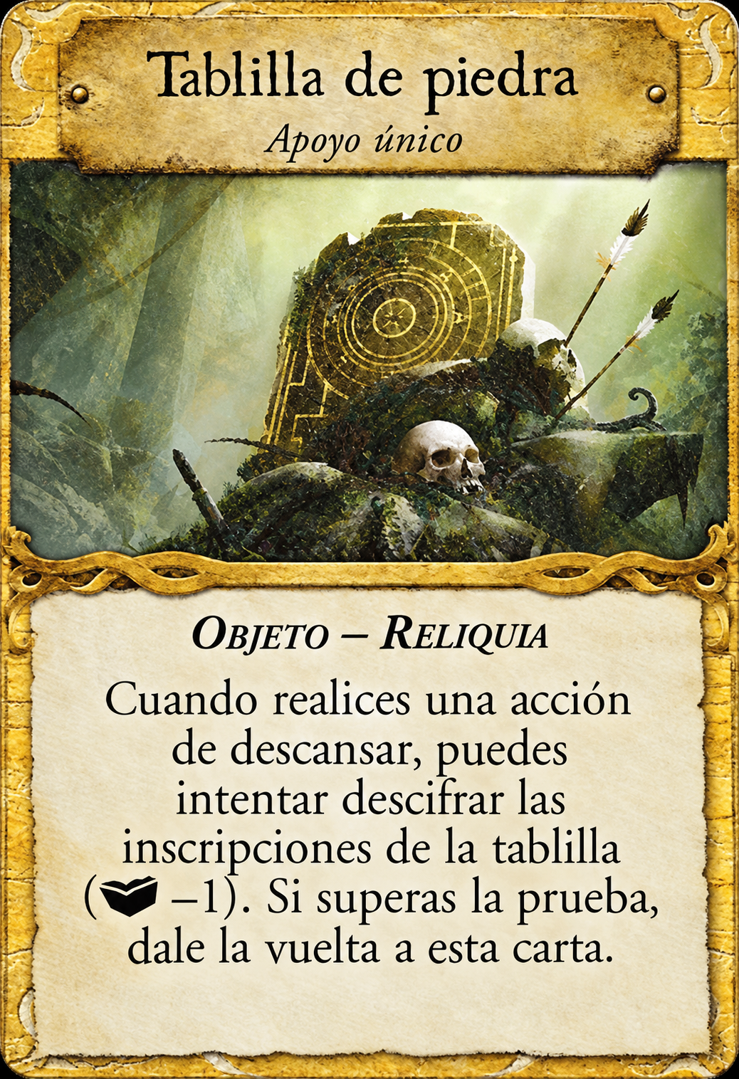 Tablilla de piedra