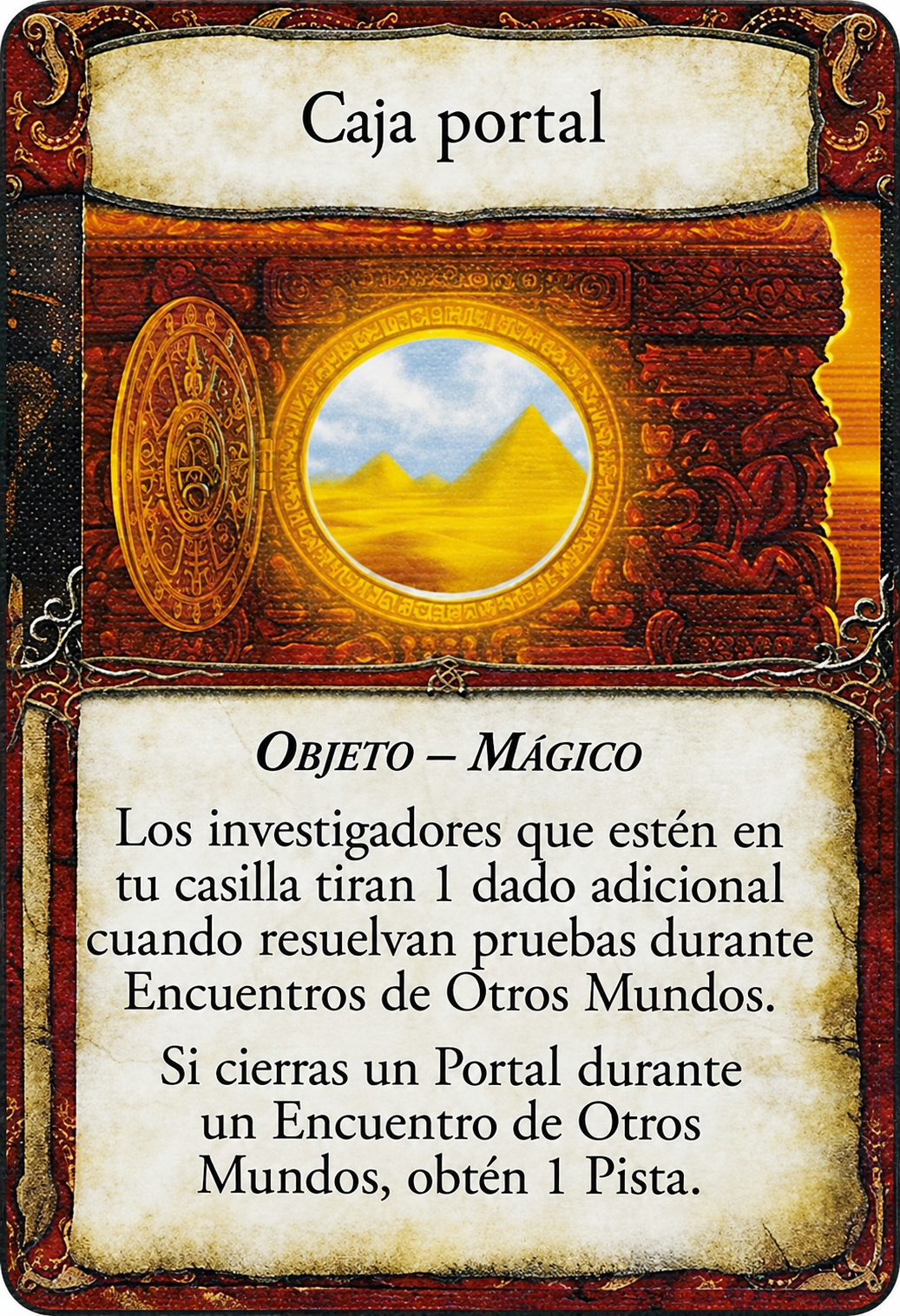 Caja portal