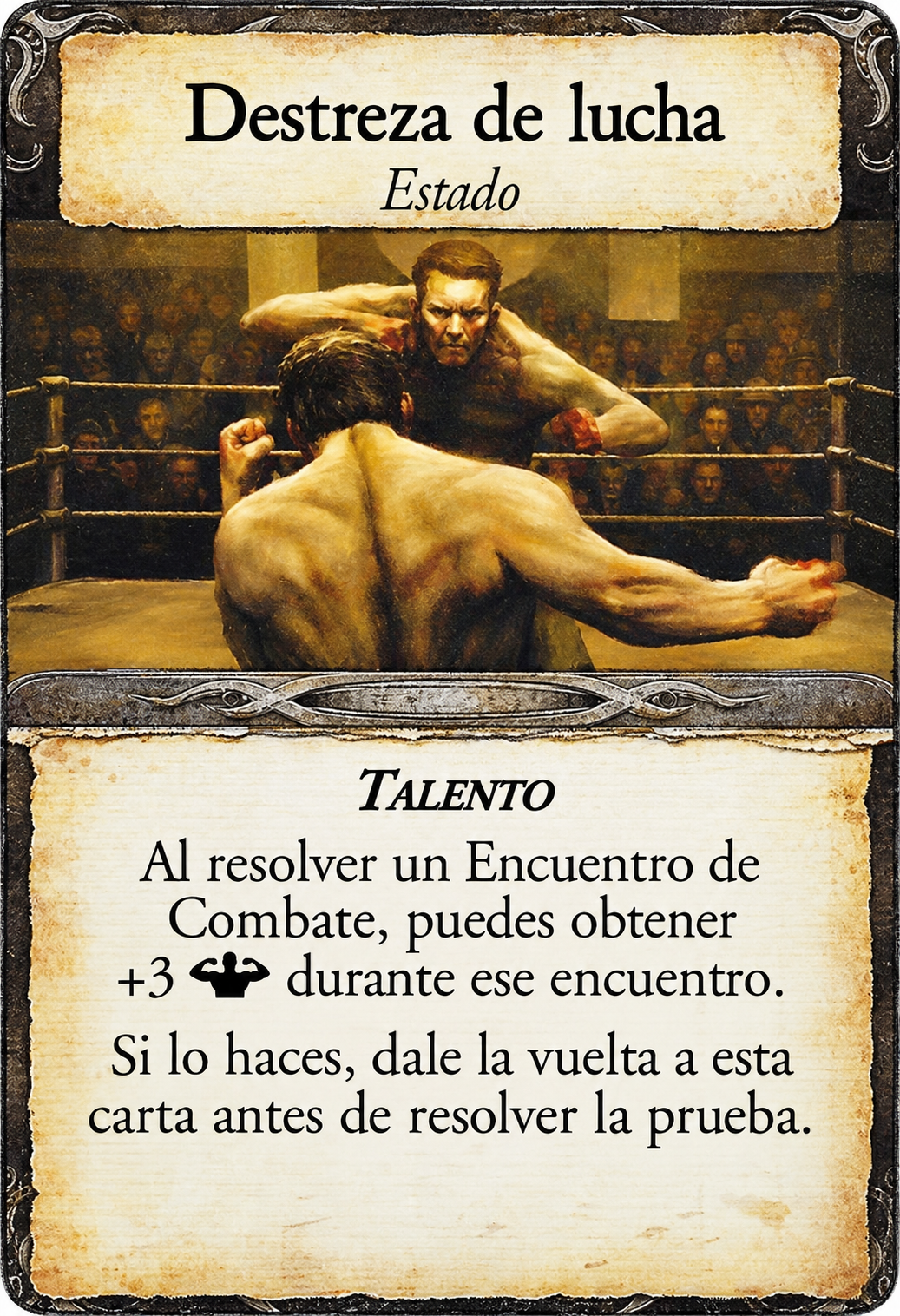 Destreza de lucha