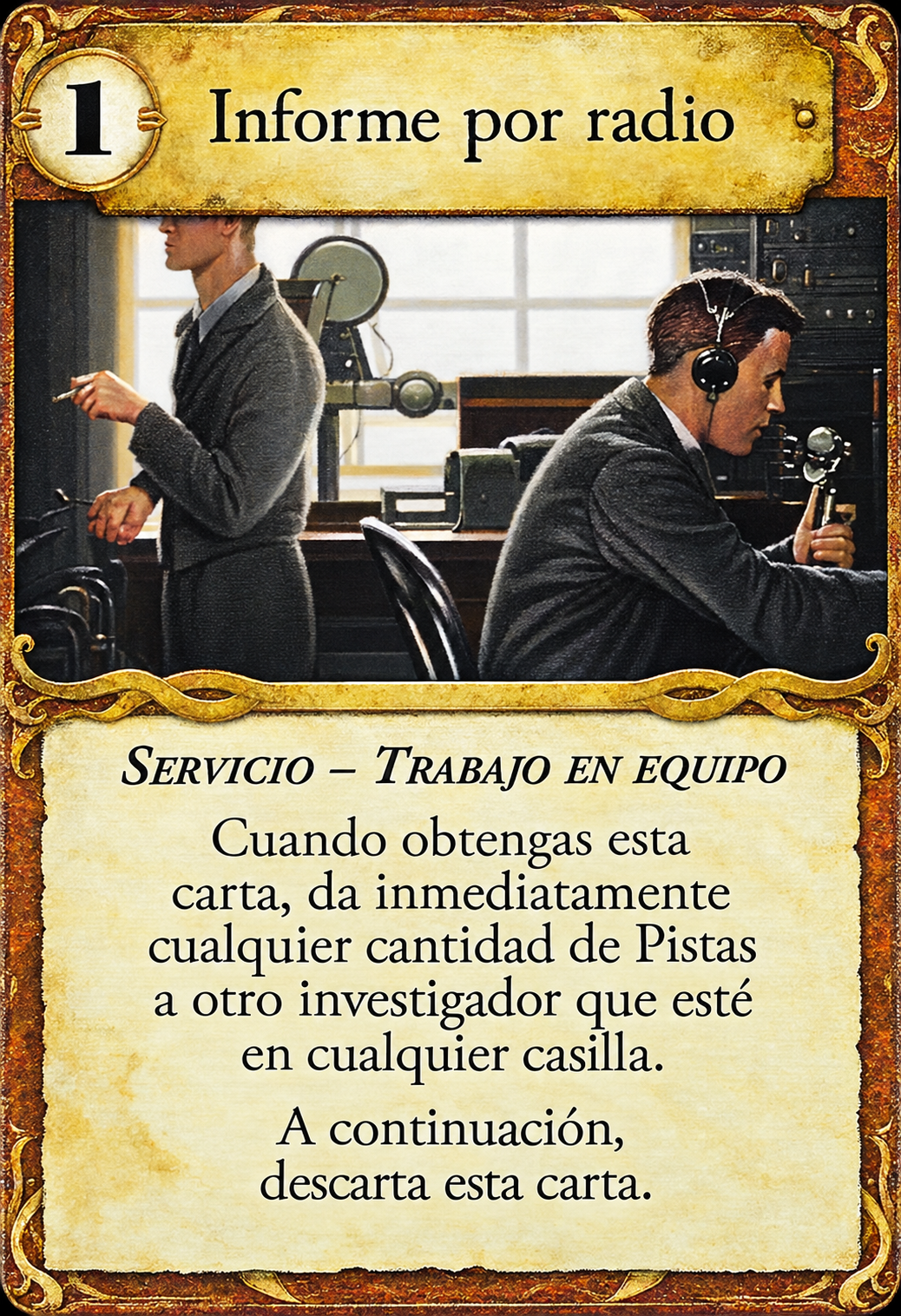 Informe por radio