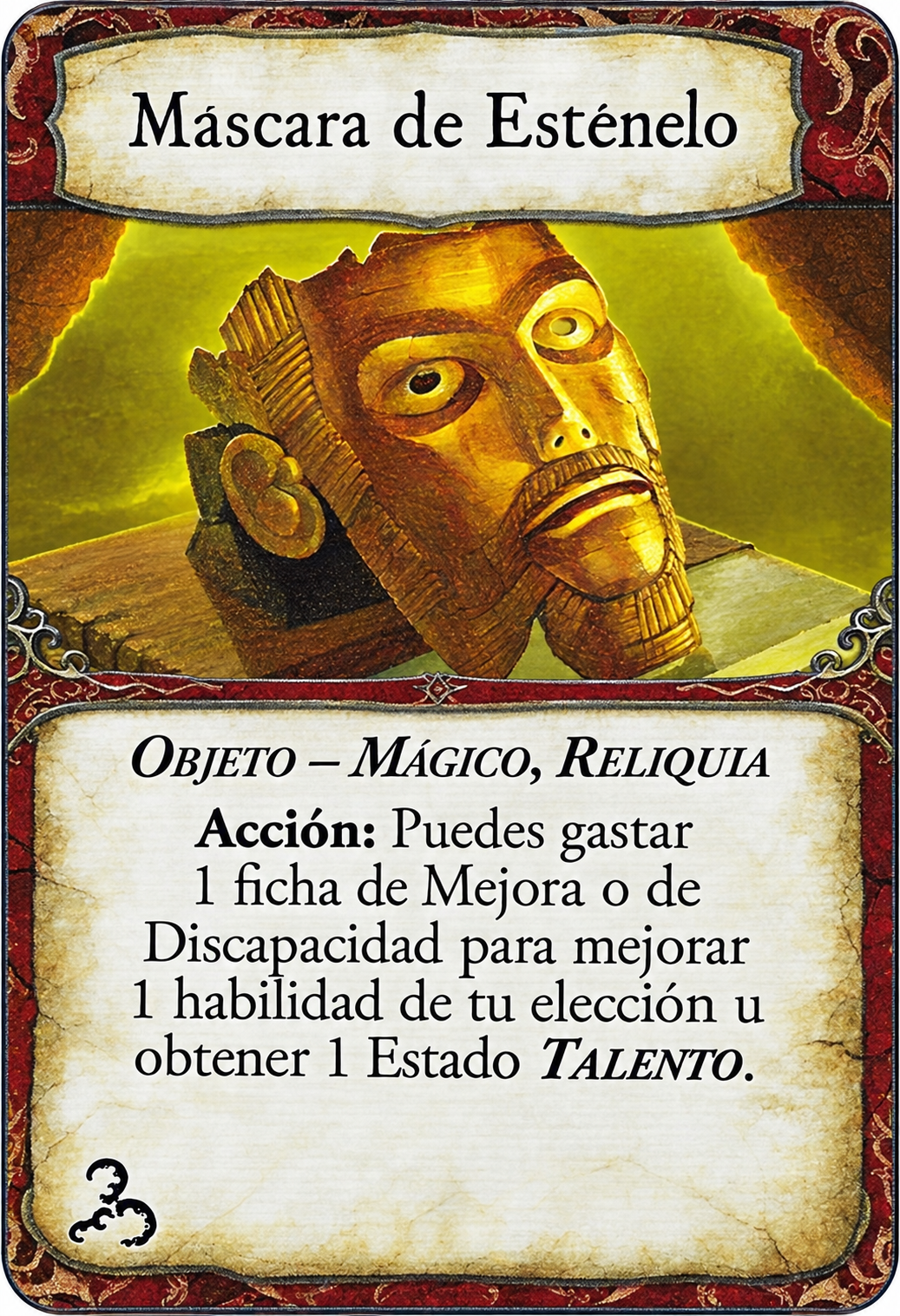 Mascara de Estenelo