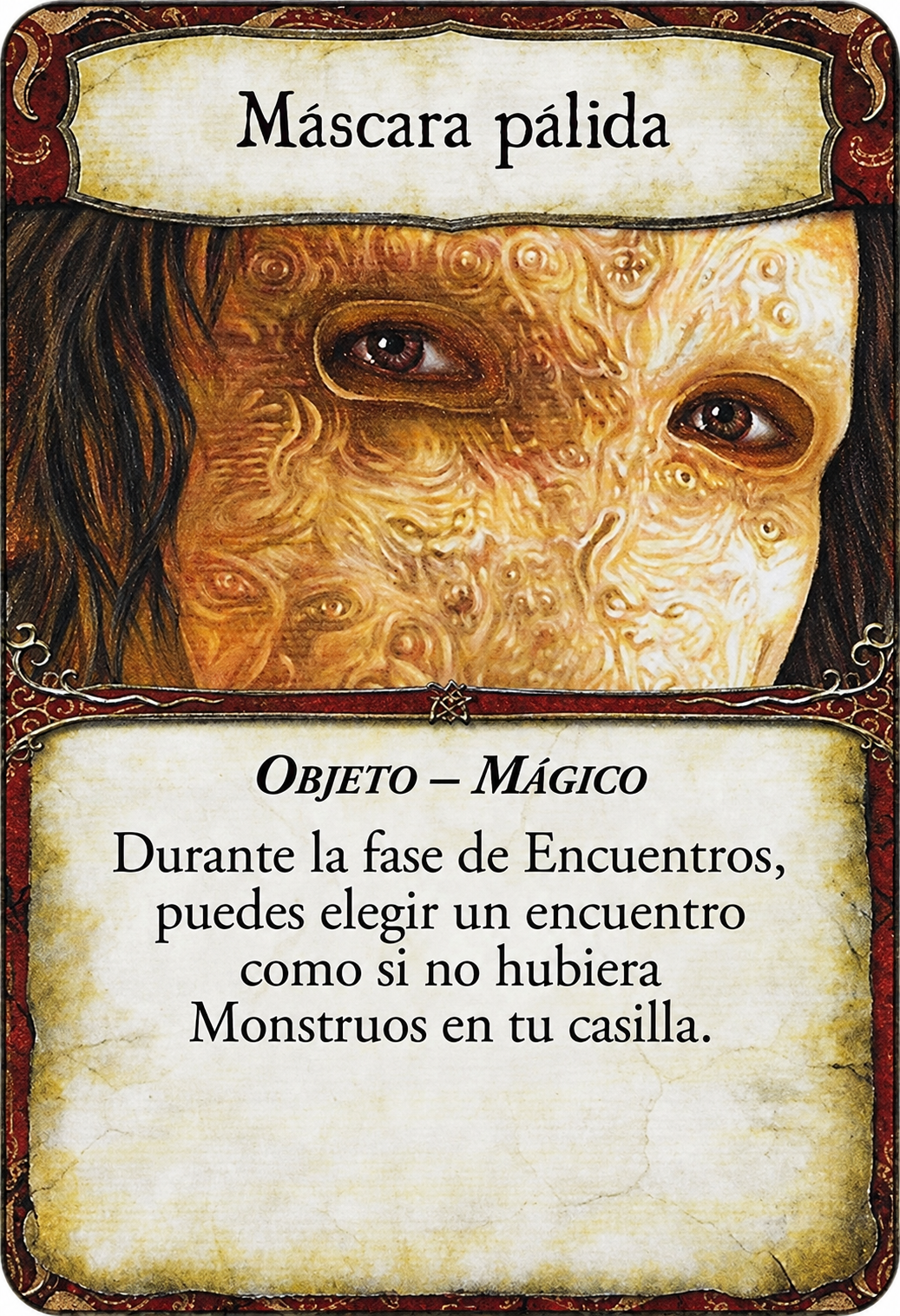 Mascara palida