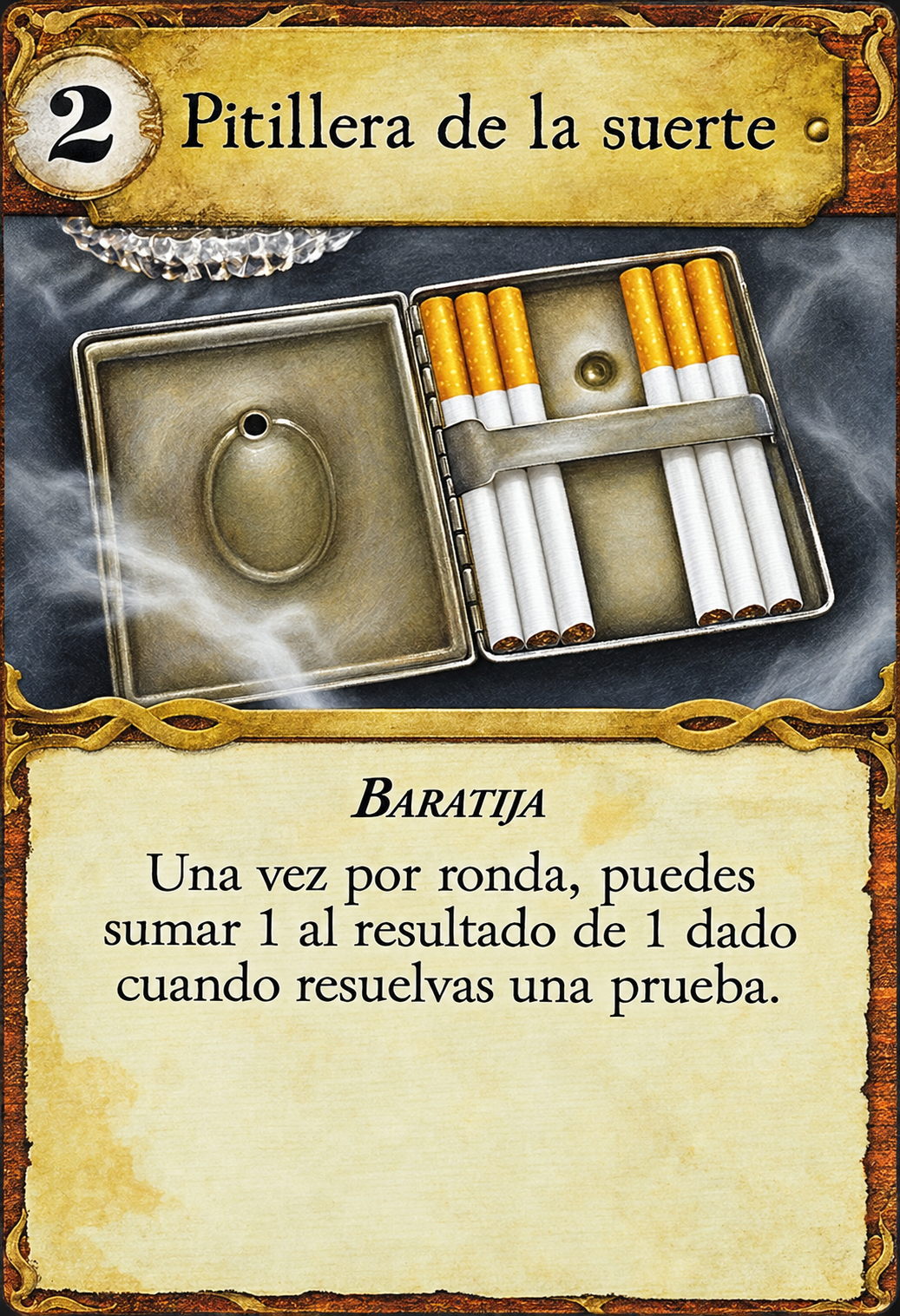 Pitillera de la suerte