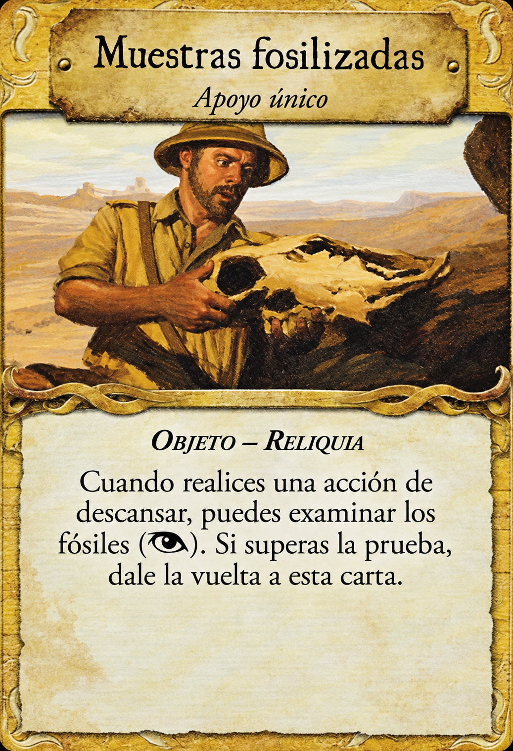 Muestras fosilizadas