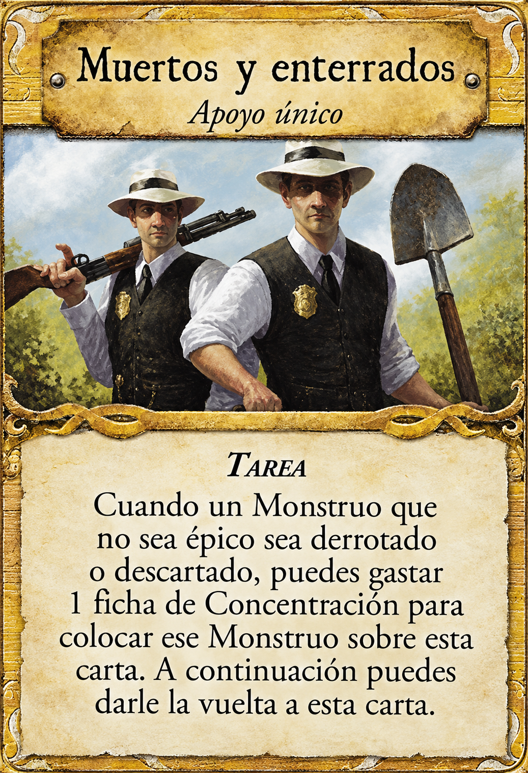 Muertos y enterrados