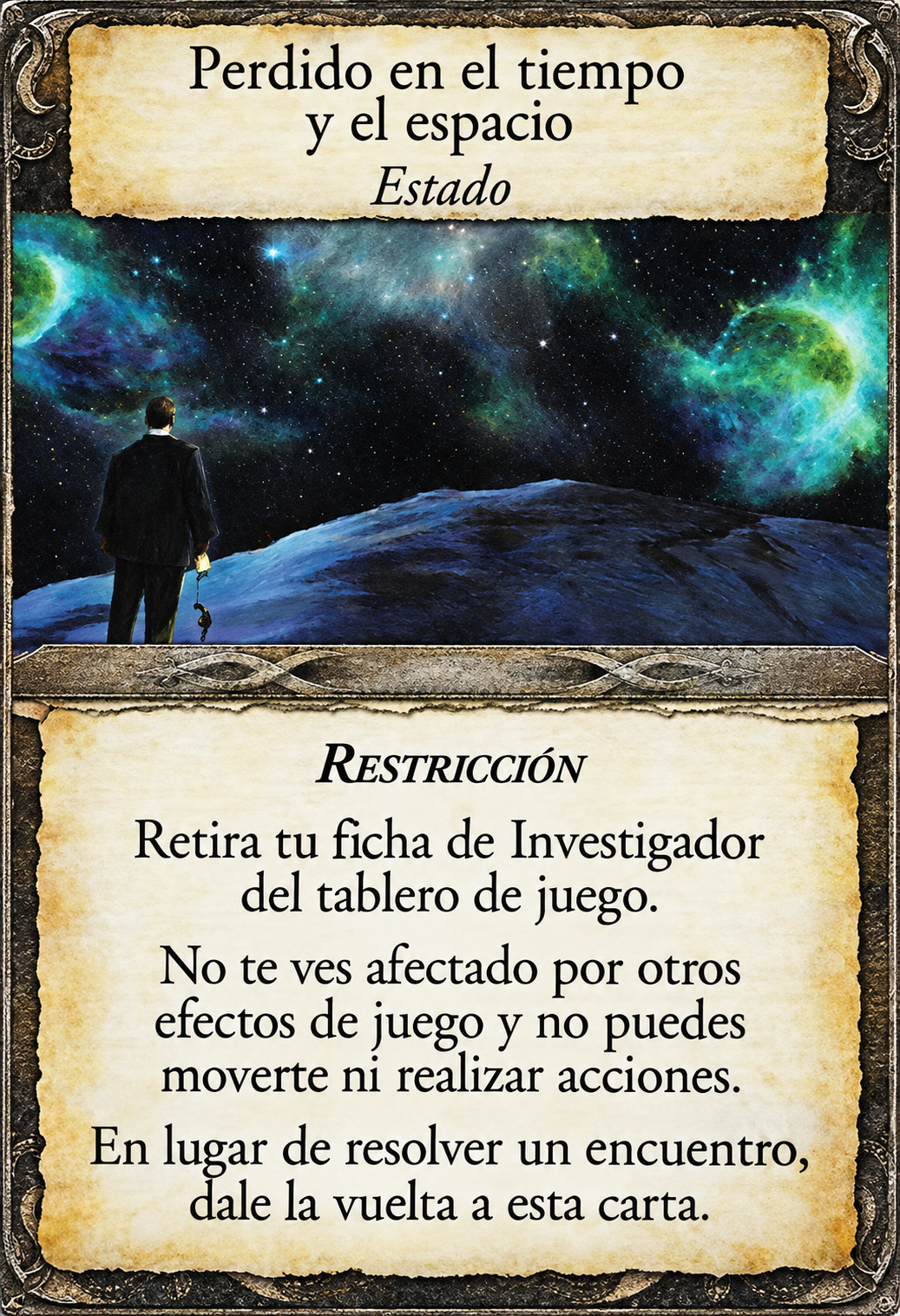 Perdido en el tiempo y el espacio